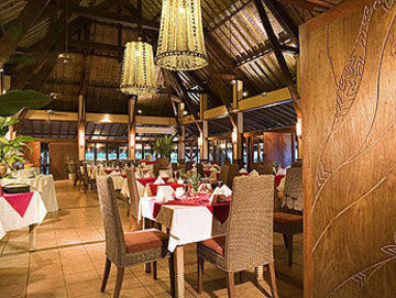 Bora Bora Beach Resort المطعم الصورة